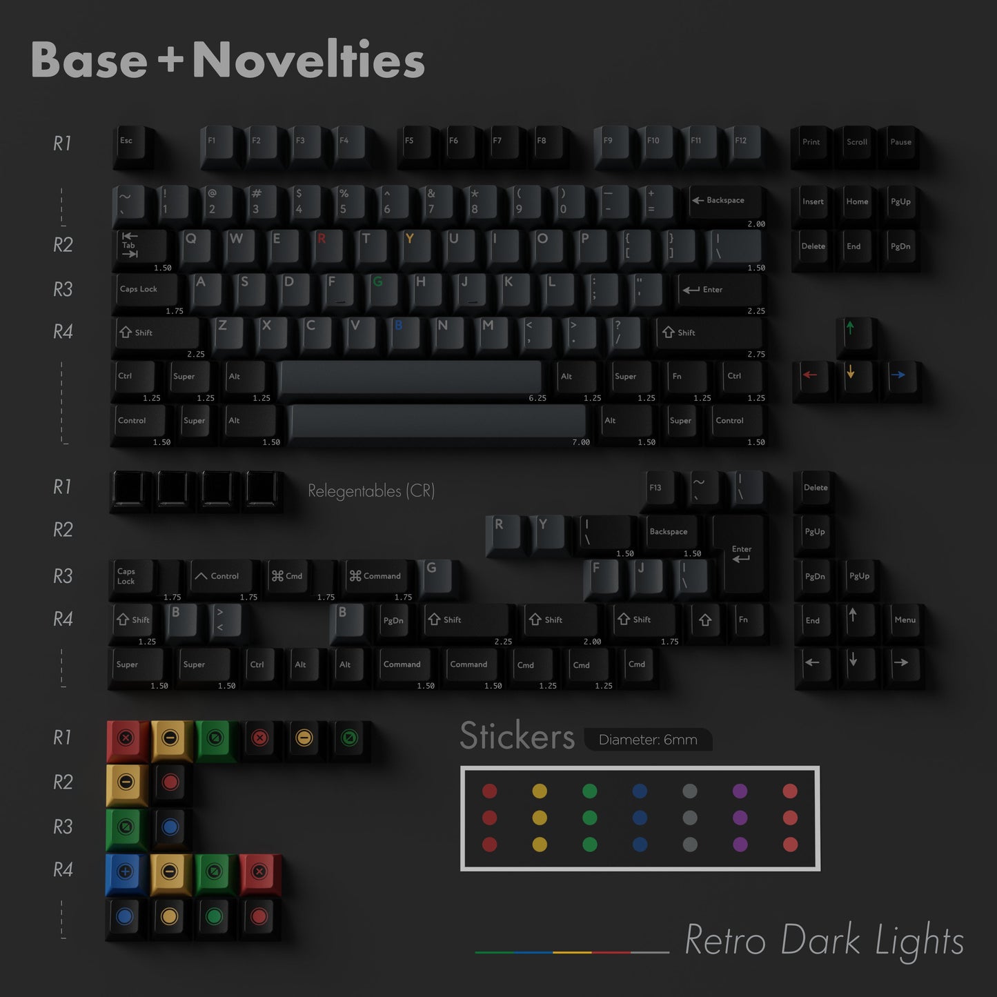 PBTfans Retro Dark Lights