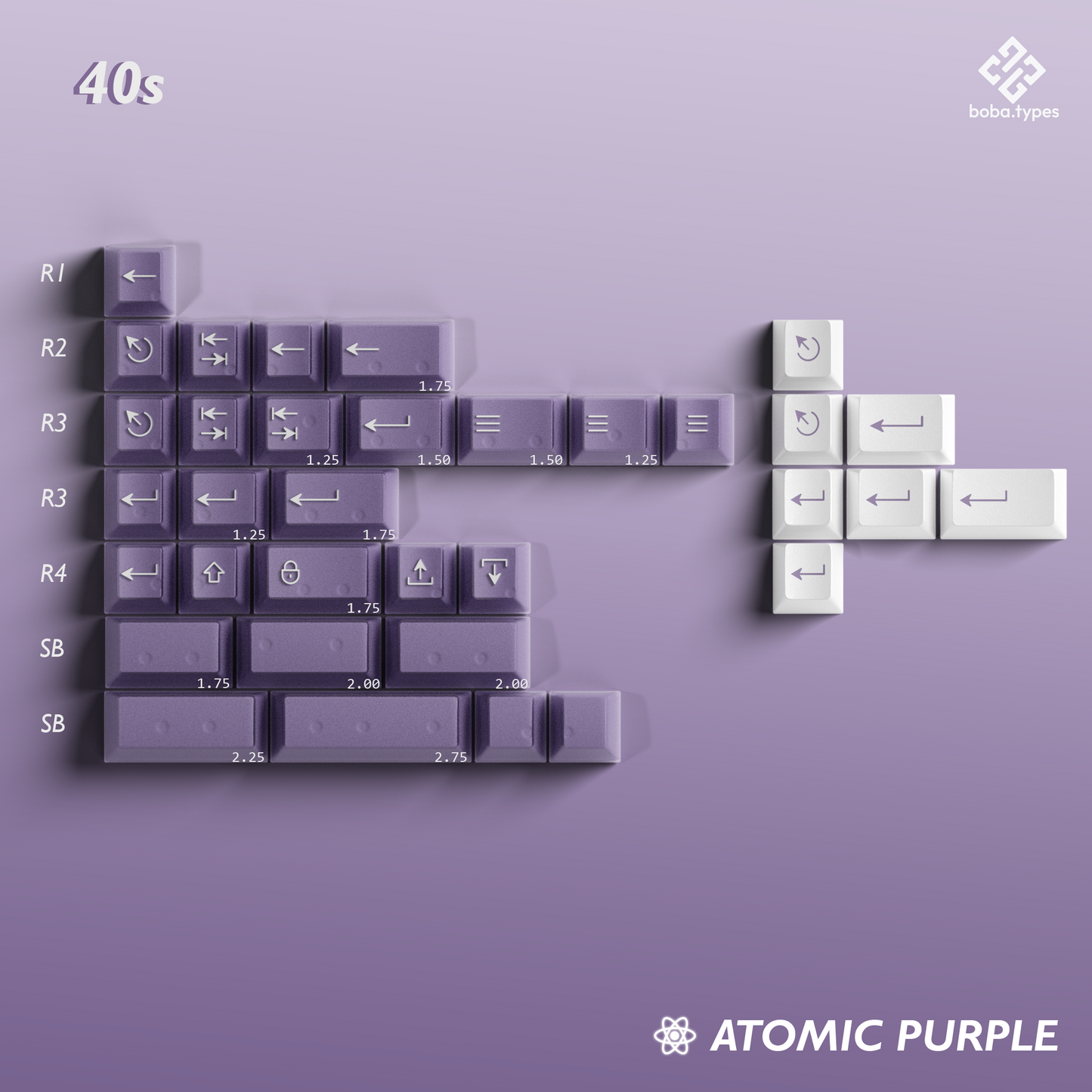 PBTfans atomic purple R2