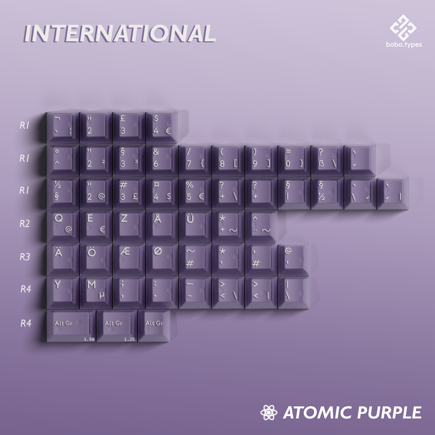 PBTfans atomic purple R2